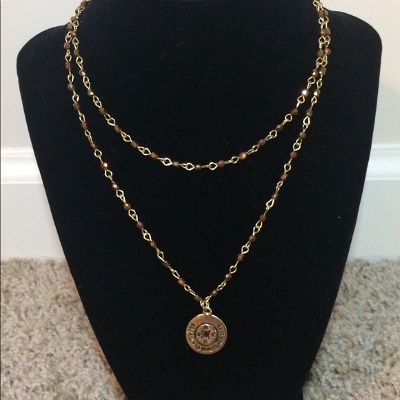 Double Wrap Beaded Chain Necklaces - Picture 3 of 4